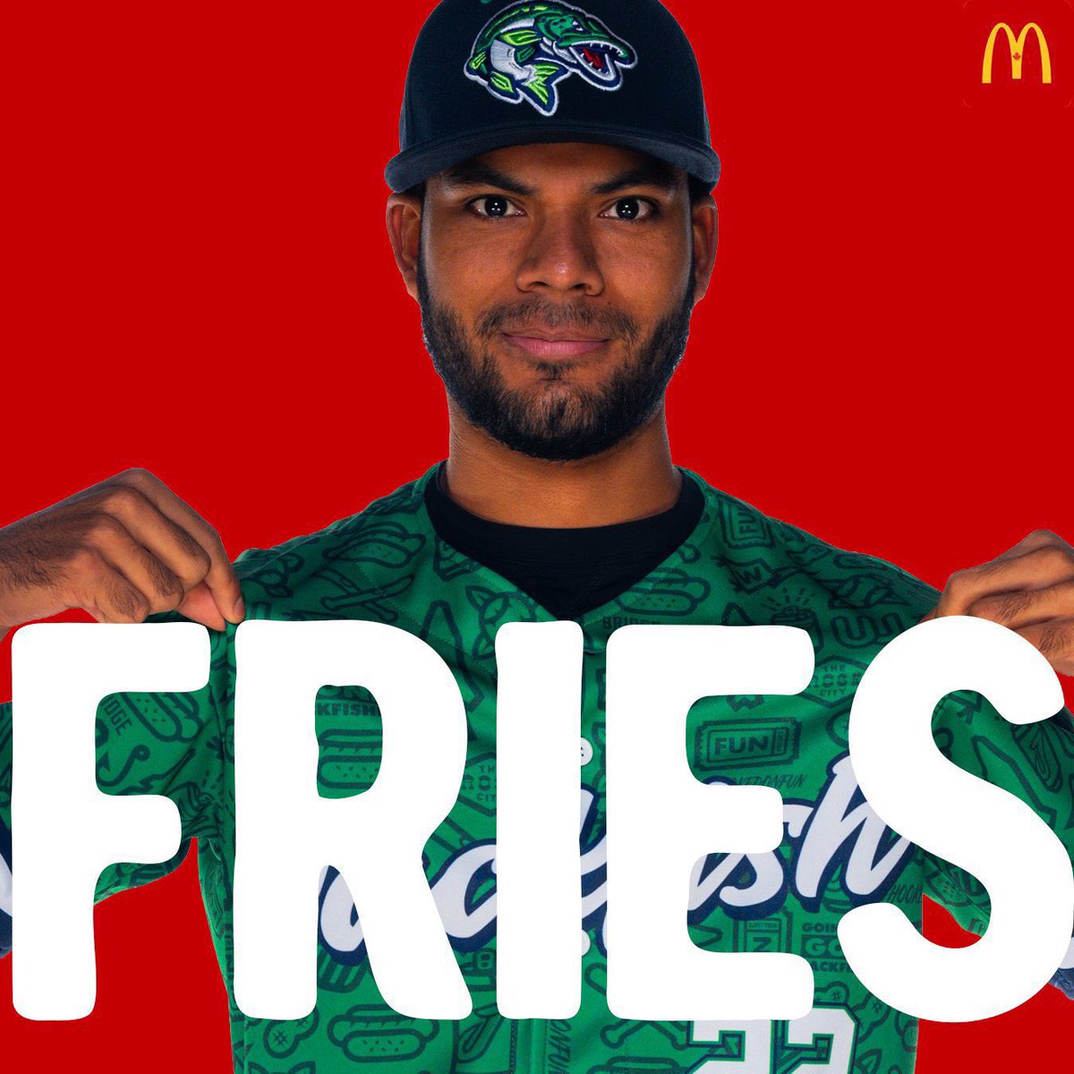 wellandjackfish's tweet photo. 🍟FREE FRIES ACTIVATED🍟

Jackfish pitchers struck out five! Head to the McDonald's restaurant on Lincoln Street and Niagara Street in Welland with your game ticket and receive a FREE medium fry with the purchase of any food tonight or tomorrow!

#HOOKEDonFUN https://t.co/ayNiOVkYy4