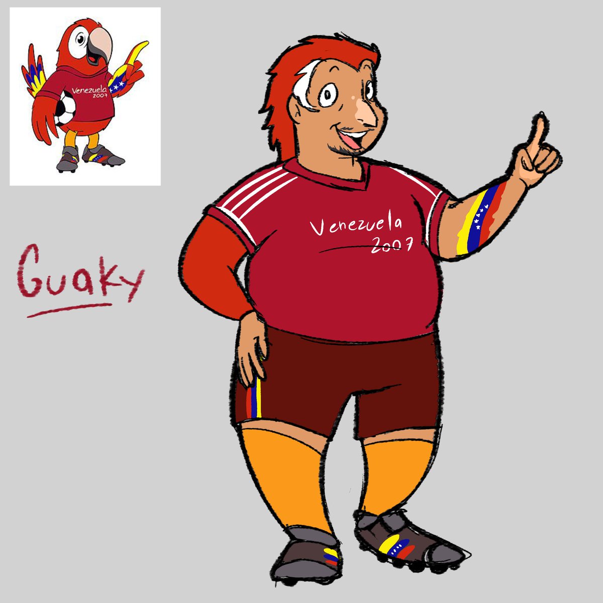 albumesdenos's tweet photo. Humanizando mascotas de la copa América parte 2 🙏 #mascotverse https://t.co/Pjad0DoW2o