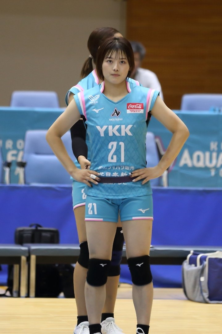 hachigoro_'s tweet photo. ＃KUROBEアクアフェアリーズ富山
＃稲田心蕗 選手

新ユニフォーム良かった！
とにかく今シーズン���楽しみだ😆 https://t.co/ieXokg18mr