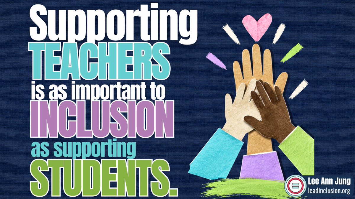 leeannjung's tweet photo. 👩🏫 Sometimes #teachers request special educators pull students from their class because they lack of confidence in their skills. Supporting teachers is as important as supporting students. #LeadInclusion #UDL #InclusiveEd #EdLeaders #TeacherTwitter https://t.co/okmecm3v3k