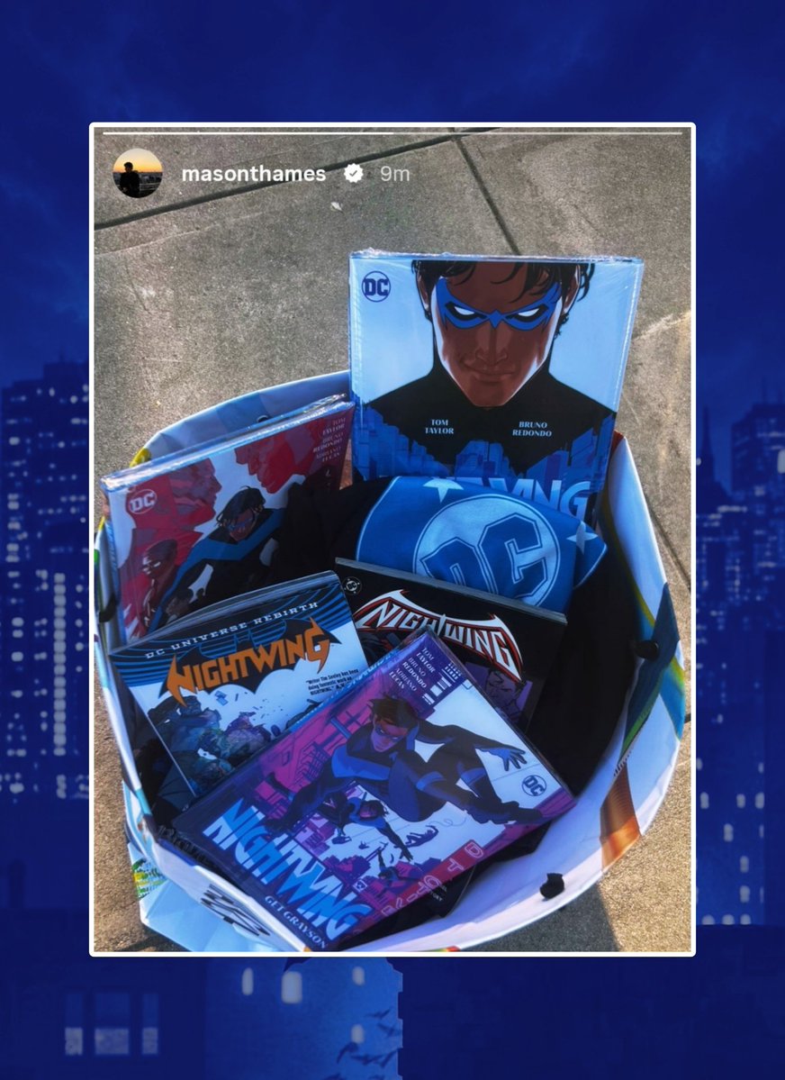 CartoonsOTMoon's tweet photo. Mason Thames ya comenzó a prepararse para su papel de NIGHTWING en Dynamic Duo.

La próxima película de DC Studios llega en 2028. https://t.co/Te1QOGFsZo