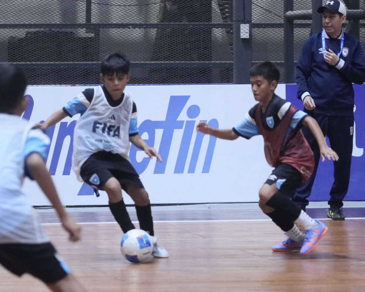 fedefut_oficial's tweet photo. TDS FIFA-FFG U13 FUTSAL | CONTINÚA MICROCICLO 💪⚽🇬🇹
La Selección TDS U13 FUTSAL sigue con su microciclo de trabajo en las instalaciones del Domo Gerardo Paiz.
#VamosGuate #VamosChicos https://t.co/2uPYPkLyCt