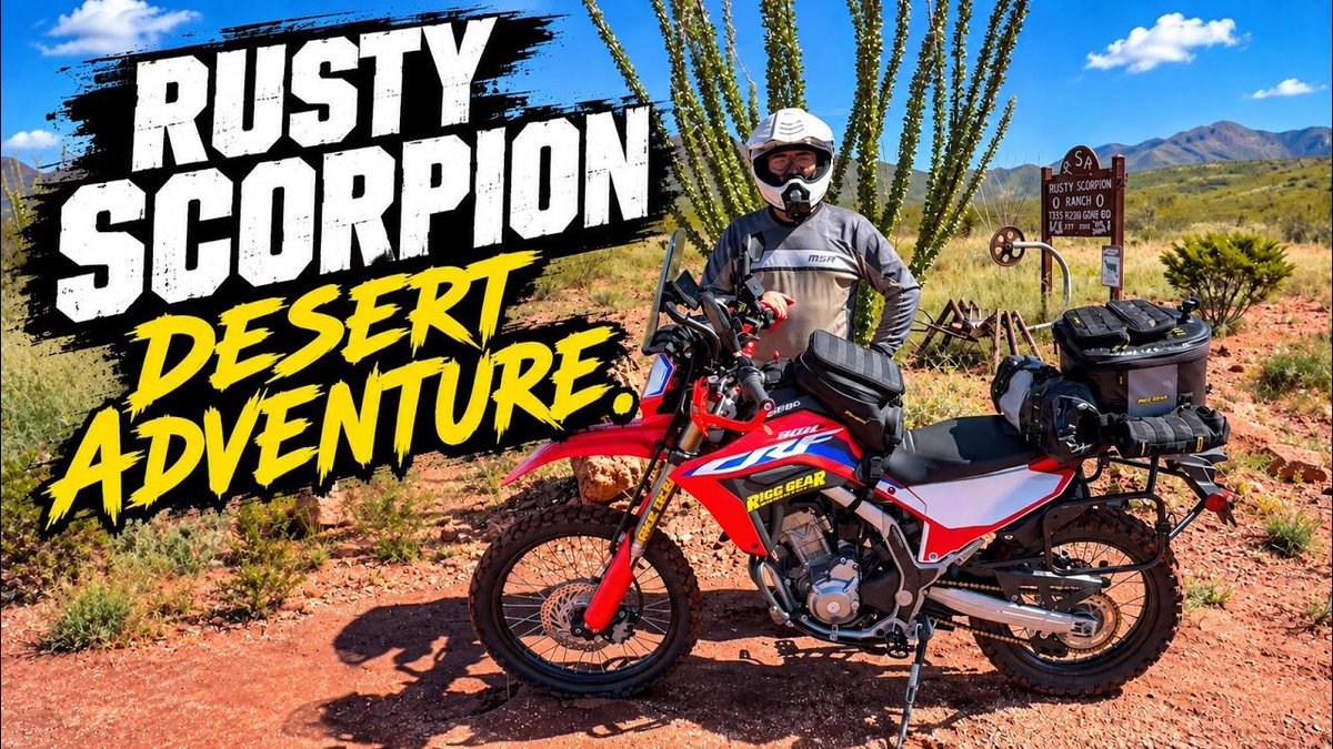 WOODZMAN14's tweet photo. Rusty Scorpion Arizona Honda CRF300L Dual Sport Adventure
https://t.co/xd7a96bZXo #hondacrf300l #arizona #dualsport https://t.co/DmWGtkrcUn