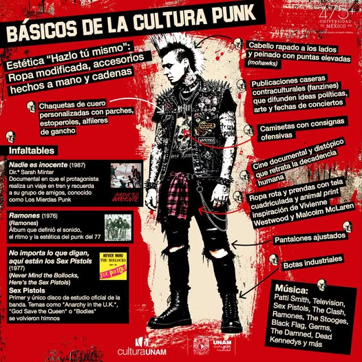CulturaUNAM's tweet photo. 💥📽️No te puedes perder el ciclo Cine y Punk: Diálogos de la Disidencia, retrospectiva de películas alemanas y mexicanas realizadas entre 1984 y 2024 que piensa la contracultura más allá de la música, como forma de resistencia, creación e identidad. 🇲🇽🇩🇪
👀Lee más en @GacetaUNAM: 
https://t.co/DHo9umFDwN 

📌Del 25 al 30 de septiembre en el @museodelchopo y del 26 al 27 en @CasadelLago