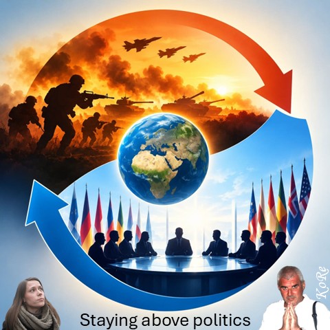 vadimkot's tweet photo. For warring nations, just as war is a continuation of politics by other means, so too is politics a continuation of war by other means. Politicians clash, while the population suffers. So it was, so it is, and so it will be. Rising above politics liberates and cleanses the soul. https://t.co/A1aN51W81f