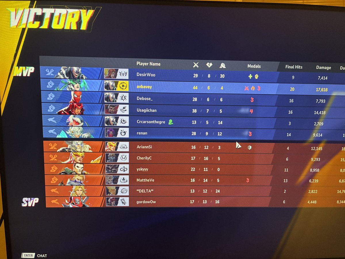 andyneiman's tweet photo. i swear every time i play this game MVP is stolen from me https://t.co/ESZGp8aQfq