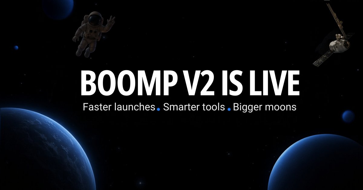 boompLab's tweet photo. Are you ready $BOOMP official token
  
 First 2000 Bommers to launch tokens on https://t.co/qgDyxhmHyS unlock: 
 
🎁 Airdrop reward 
🪙 2+ $BOOMP creator reward 
👇 Create • Follow • Like • RT • Drop your address 
 
Launch &amp; Join the family.
#BOOMP #Solana https://t.co/lZg5vU2vdd