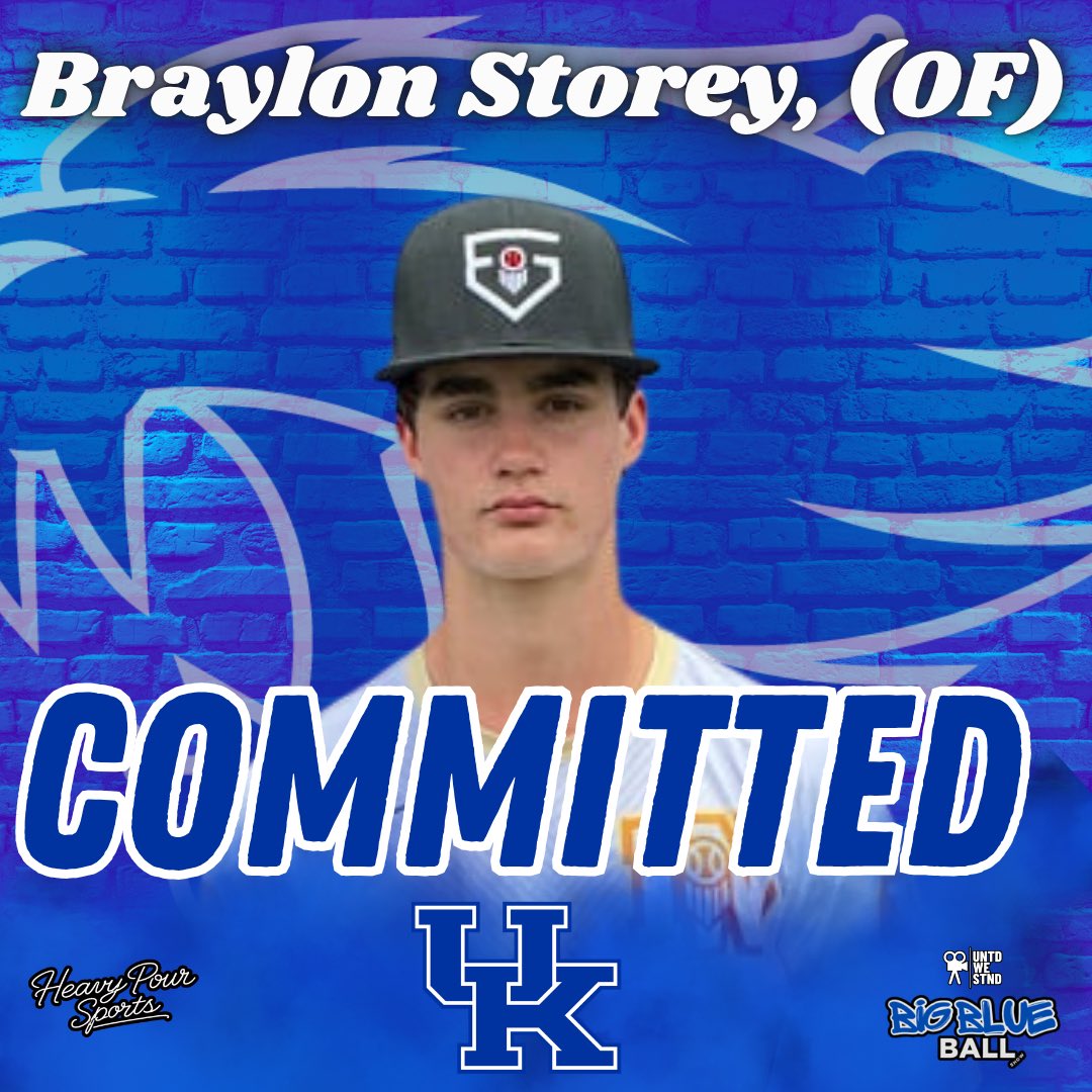 CoachRyanKY's tweet photo. HE’S A CAT 😼

Kentucky lands commitment from ‘28 RHP/OF Braylon Storey. https://t.co/Zg2krgWL1t