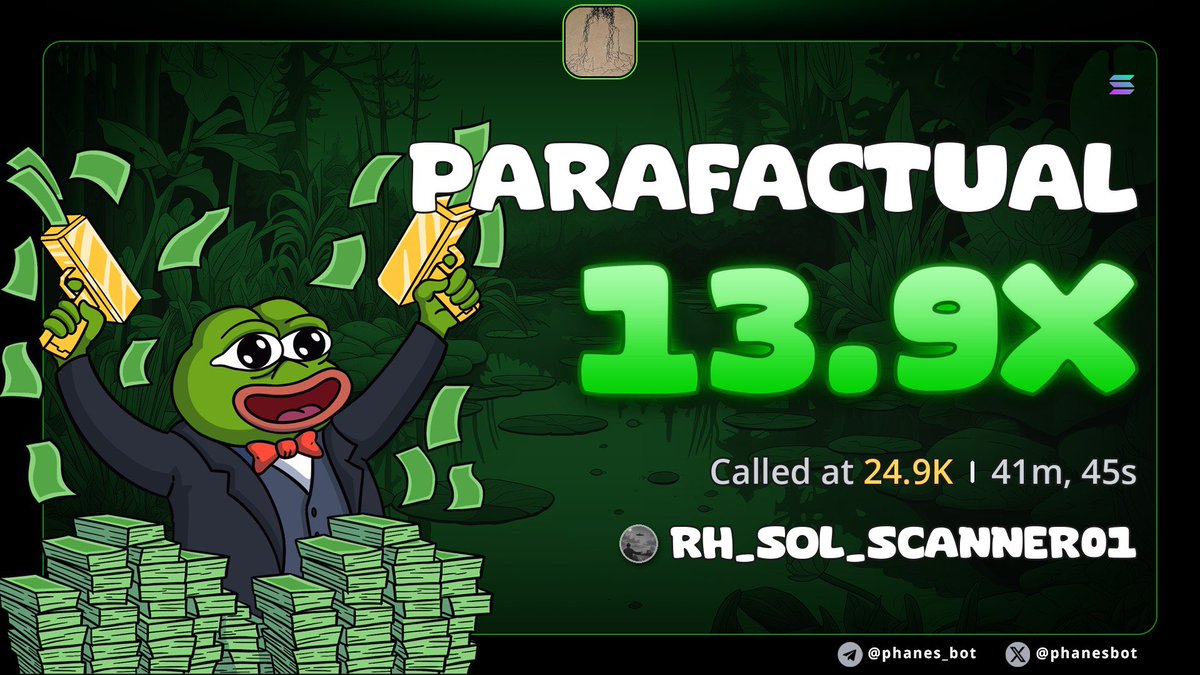 RHSol_scanner's tweet photo. 13X ON $PARAFACTUAL 

LFG💸💸💸

CvUX4G2tzq7J3ECmNvWZLayZYV6KpgQp6SJ5K8Uvsu5g https://t.co/ZGbx5ii44r