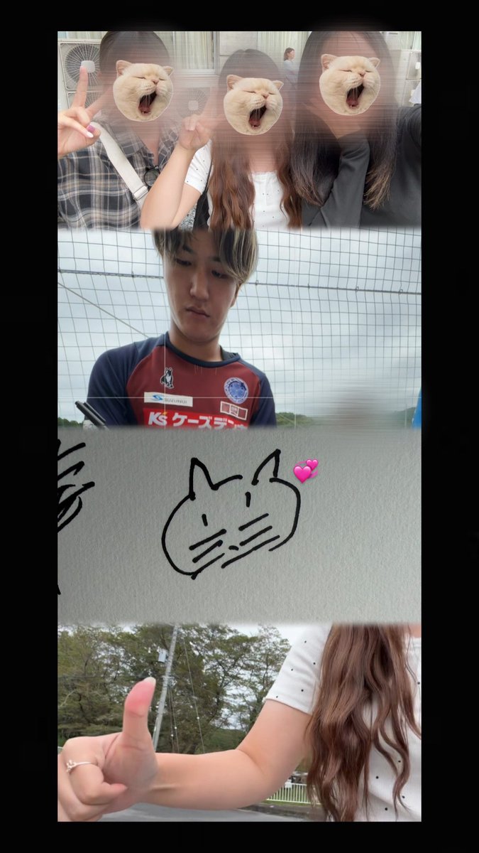 95j_3's tweet photo. 昨日練習見学したきた💞
近くの優しい方達が譲ってくださっておかげで念願だったねこちゃん書いてもらえてほんとありがとうすぎました🥹❤️‍🔥感謝しかないです🥹💫 https://t.co/vqAsG86jli