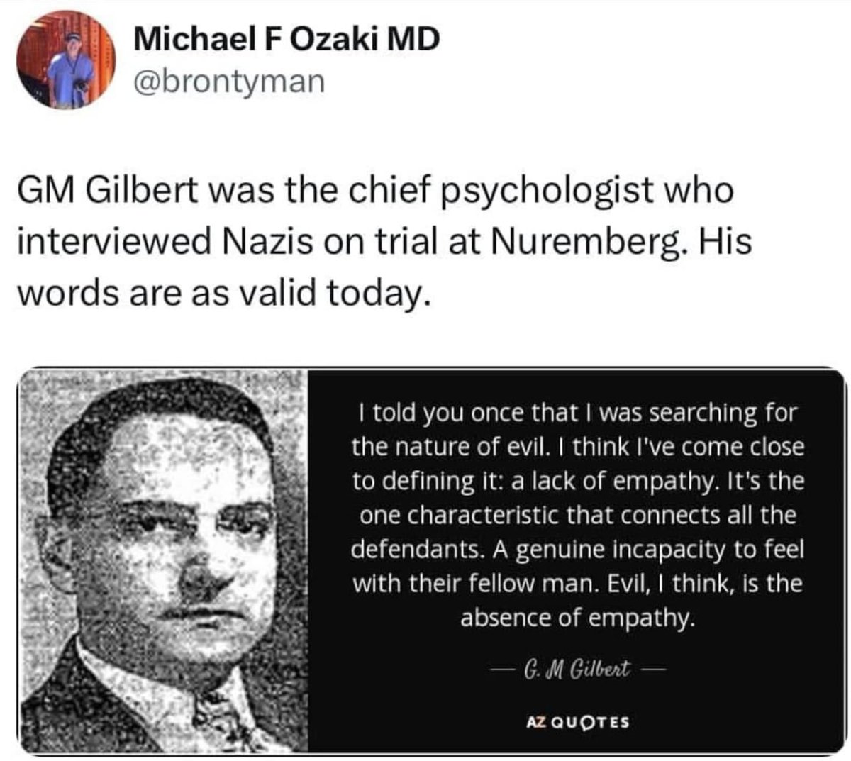 GingerSlapp's tweet photo. @reggiebblue The one thing that truly binds all of these MAGAts=lack of empathy.  They don't care who gets hurt UNTIL it affects them personally.  It actually says a lot about the entire cult. https://t.co/jUPAUh849O
