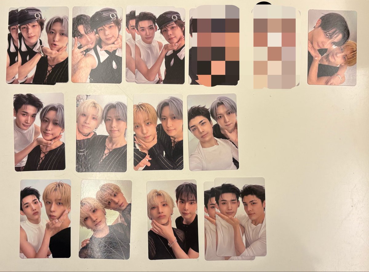 nasumamire_com's tweet photo. &amp;TEAM Mark on Me MoMトレカ 交換

【譲】画像

【求】買取(100/枚＋送料110円)or
　　EJ過去トレカ

⭐️過去トレカ大歓迎､一部200/枚

郵送希望（ツアー日程未定）
お気軽にお声がけくださいませ🙇‍♀️

 #andTEAM
 #andTEAM交換
 #andTEAM_買取 https://t.co/d2btfQAhb6