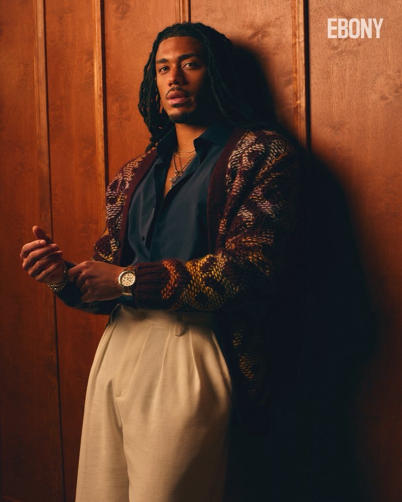 blackishpress's tweet photo. Cornell Young IV shines for EBONY magazine. 

📸 Sage East. https://t.co/PLAStP7B3K