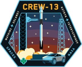 cybertruck's tweet photo. Nice mission patch https://t.co/HP3LbHI970