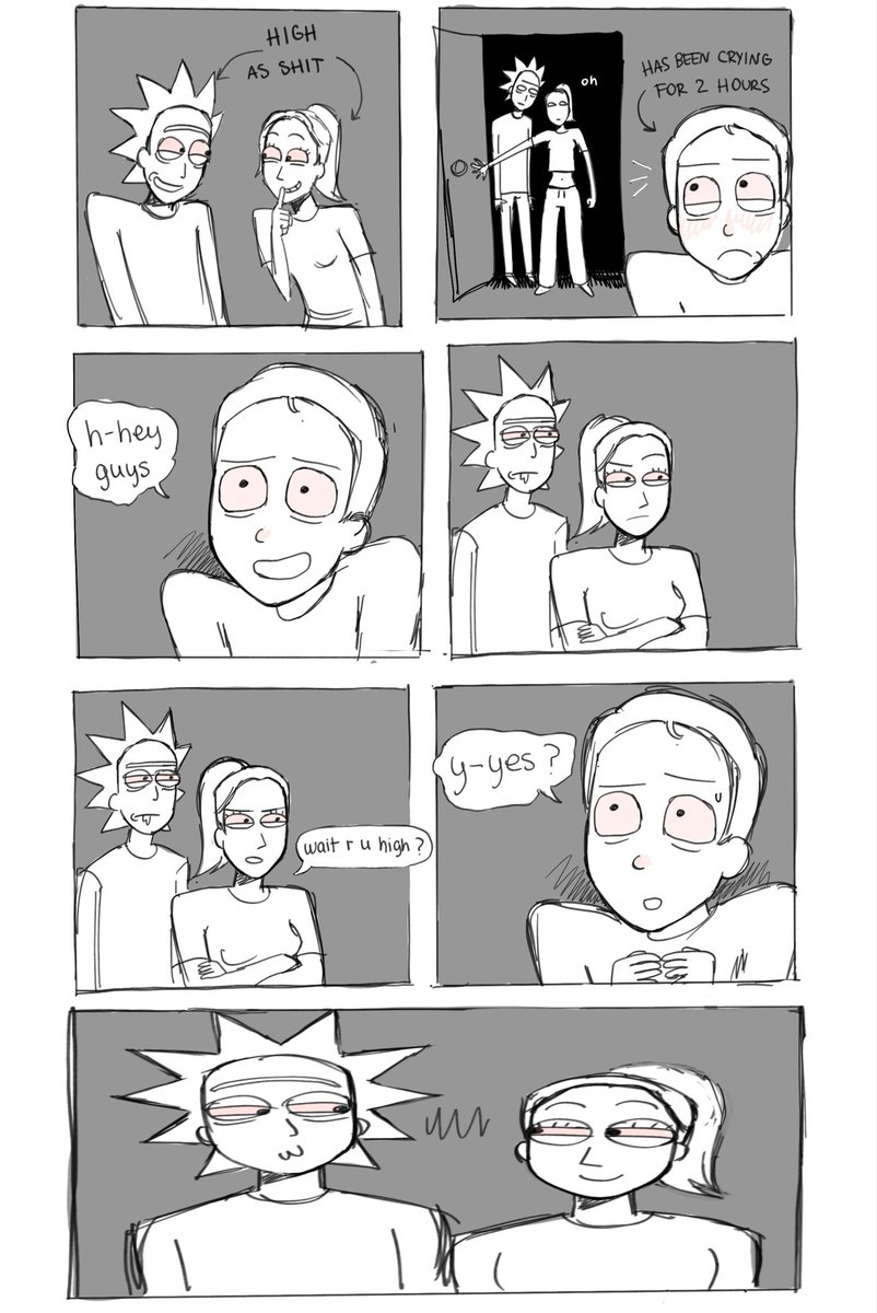 poopysituation's tweet photo. stupid ugly thing u can tell i gave up at the end anyways burger timeeeeee #rickandmorty https://t.co/jXTqi5IP0A
