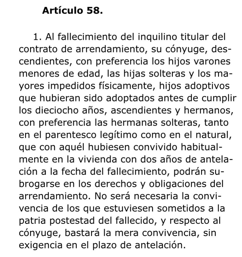 sratundencia's tweet photo. Quién diría que una ley franquista de los años 60 hubiese protegido a Maricarmen y sin embargo una ley SOCIALISTA la deja en la calle… Besis https://t.co/ROlTAsgXXL