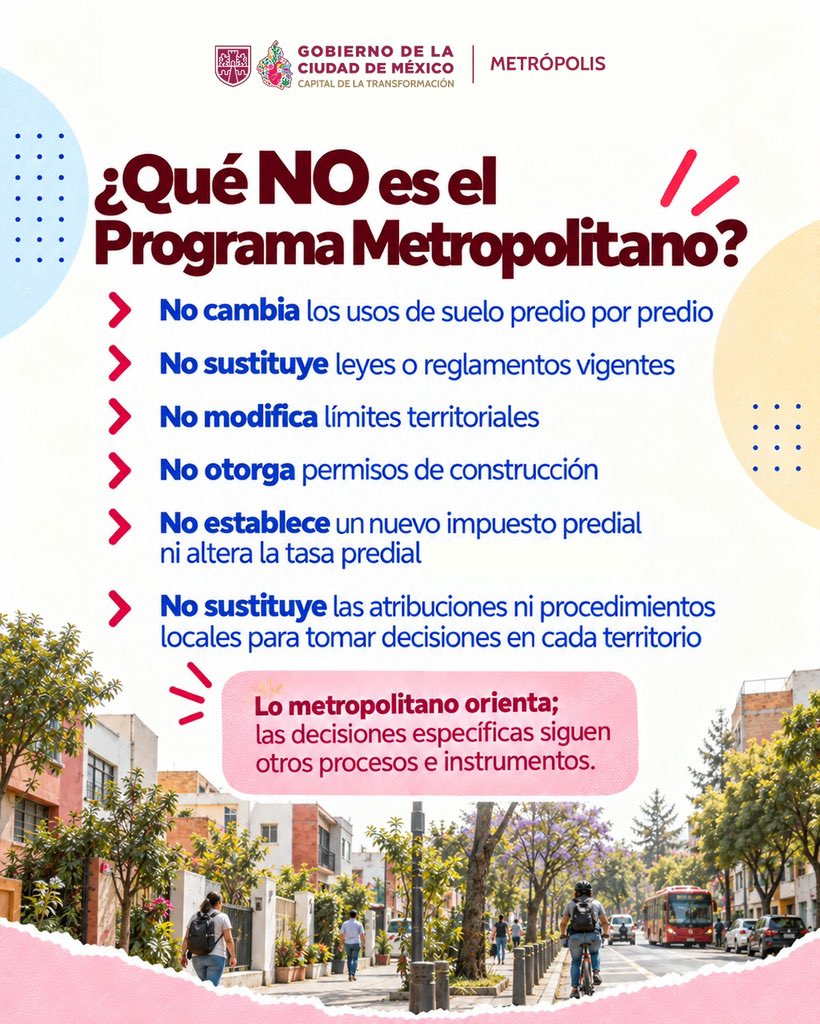 MetropolisCDMX's tweet photo. ¿Qué es y para qué sirve el Programa de Ordenación de la Zona Metropolitana del Valle de México? 

Aquí te enseñamos en qué consiste la propuesta de este instrumento de coordinación metropolitana el cual será sometido a consulta pública… https://t.co/z45xAILI9X