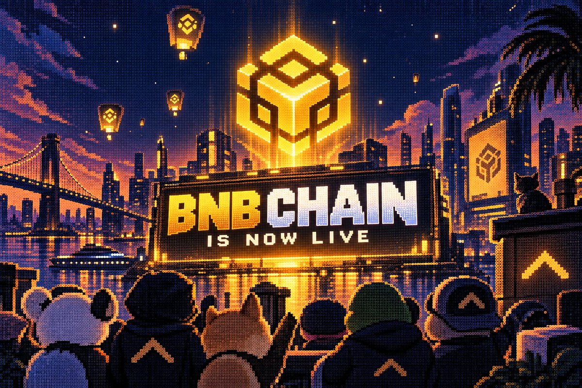 dawndotfamily's tweet photo. BNB chain is now live on https://t.co/RSrwVEki1f.

You can alternate between Robinhood / Binance chain using the toggle on the site.

Launches + trading via the Trade tab will now be functional for BNB launches as well.

Launches will continue to implement the same mechanism used on Robinhood Chain.

Pre-graduation, only traders using https://t.co/RSrwVEki1f, or a verified FOMO wallet can purchase the token.

Post-graduation, trading is unlocked to everyone.

Of all protocol revenue generated on BNB chain, 60% will be swapped to Robinhood ETH, and used to buyback and burn $DAWN.