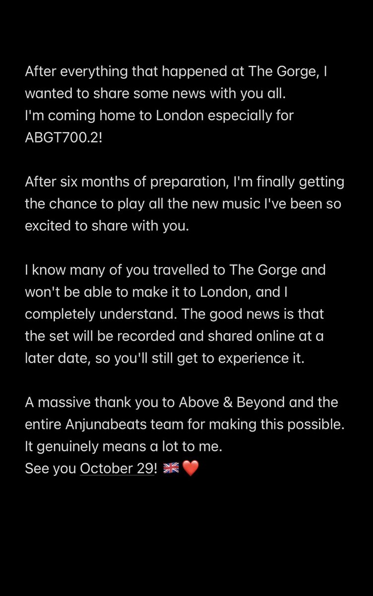iBluestone's tweet photo. An update from me. ❤️ https://t.co/rShrDfb2Ve