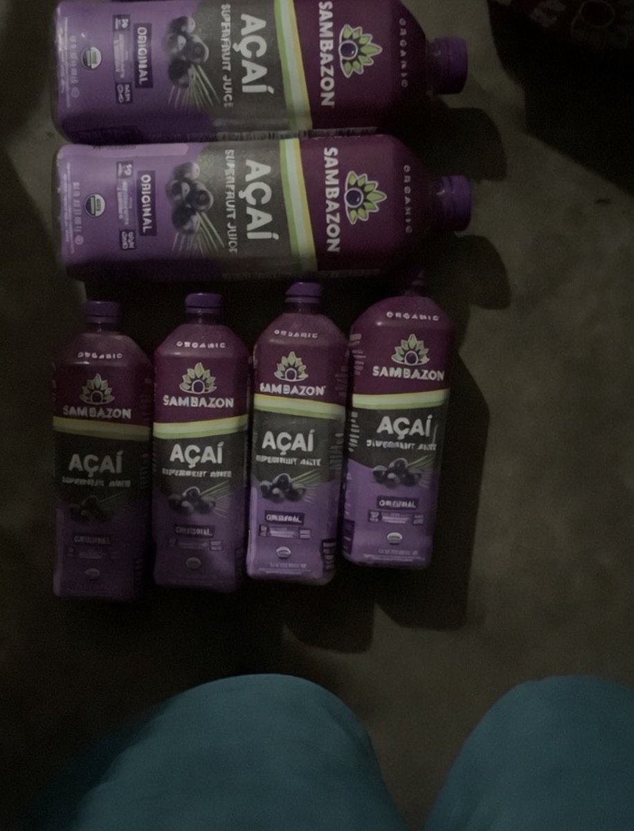 KEKBONDS's tweet photo. I WANT TO DO A FUN OLD SCHOOL TRADE WITH SOMEONE WHO HAS WANTED A CERTAIN COLLECTIBLE OF MINE, OR A CUSTOM PIECE. NOT IN EXCHANGE FOR CRYPTO OR FIAT, OR NFTS BUT IN EXCHANGE FOR AÇAÍ JUICE. SEND A 12 PACK OF THESE JUICES TO ME VIA INSTACART or DOORDASH & I WILL HOOK YOU UP. @Sambazon Original Açaí Juice https://t.co/NFgveumEs4 DM ME IF YOU’RE DOWN. 
#SAMBAZONORIGINALACAIJUICEADDICT