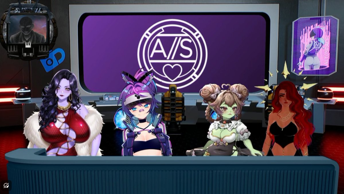 ProjektMelody's tweet photo. WHO'S READY FOR 18+ SEXY SPACE ADVENTURES?!๋⭑🛸๋⭑

-➡️🔴 LIVE HERE:
https://t.co/zoZh3T5qfR

-🍑VOD Archive + Control the story LIVE:
https://t.co/uQ7ooeObRA

-🍆#Sponsored by @fansly

- Crew: @TrmntdByGnomes, @GoddessReverie, @VexTheSunEater, @podgekinn https://t.co/6RkHhx4Pvm
