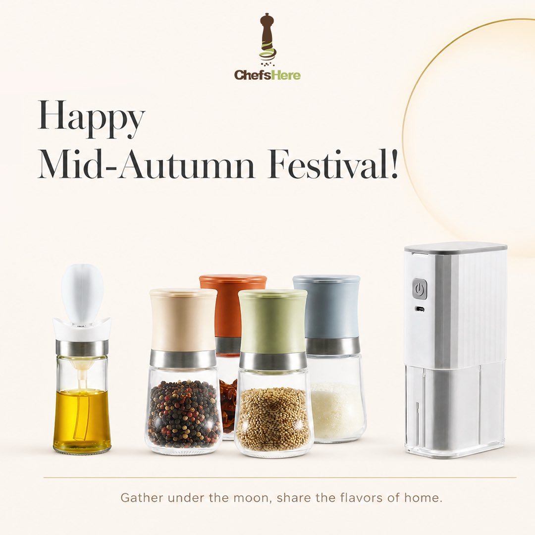 Chefshere1997's tweet photo. Good food tastes better when shared.
This Mid-Autumn Festival, we celebrate family, warm kitchens, and the small tools that make every meal feel closer.
Happy Mid-Autumn Festival.
#celebrate #festival #kitchenware https://t.co/KszLuneaIt