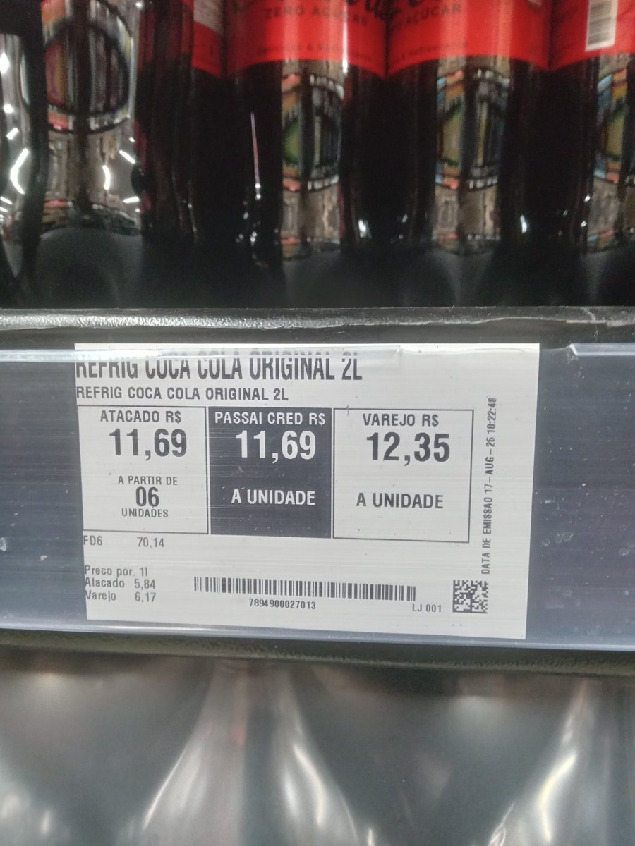 minhainflacao's tweet photo. 16,50% de aumento na COCA-COLA 2L.

2023-2026 https://t.co/Yd9rjdkG4X