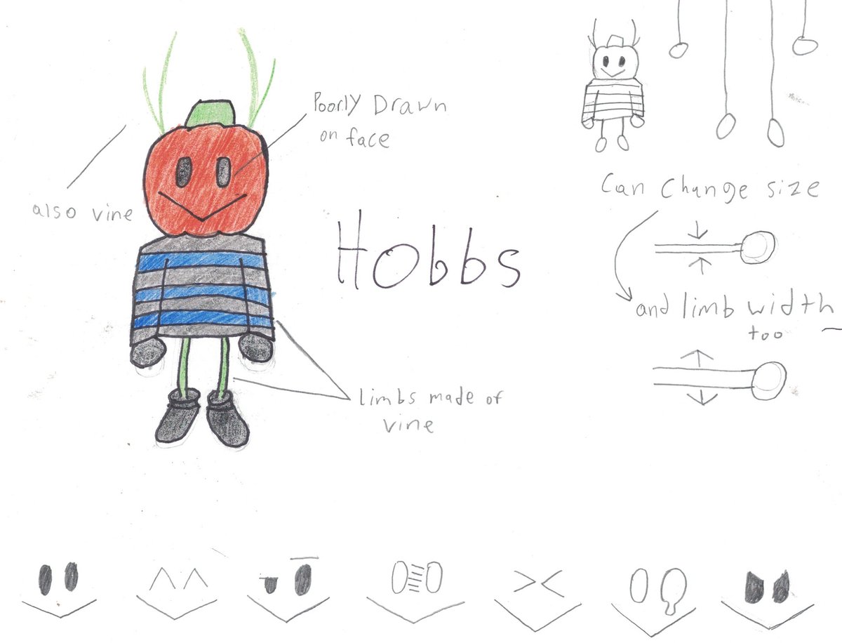 H0bbs112's tweet photo. I slightly tweaked Hobbs' design...but he's about the same. https://t.co/Wnt02kpJxZ