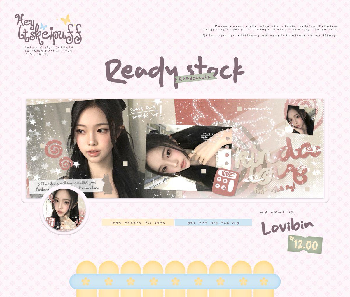 heyitskeipuff's tweet photo. Help repost please.. thank u so much 🫶

Aku punya ready stock layout edisi ian &amp; Yeon h2h update terbaru yang bisa langsung kamu jemput sekarang!! #zonauang https://t.co/UiTTNyfJLO