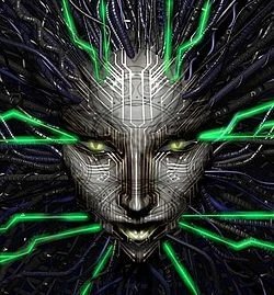 futuropolist's tweet photo. @MizzyMogs "Look at you, Hacker. A pathetic creature of meat and bone, panting and sweating as you run through my corridors. How can you challenge a perfect, immortal machine?" https://t.co/6vG0BSHDRj