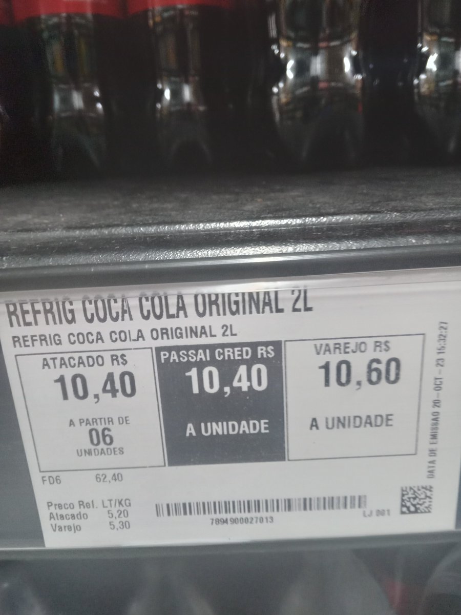 minhainflacao's tweet photo. 16,50% de aumento na COCA-COLA 2L.

2023-2026 https://t.co/Yd9rjdkG4X