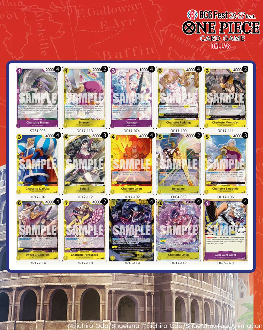 ineedtcg's tweet photo. Which matchup would you test this deck against first?

Restock pings in Discord: https://t.co/CdUzl4uqUX

#onepiece #tcg #op #cards

Source: @ONEPIECE_tcg_EN https://t.co/VwZ8Q7X732