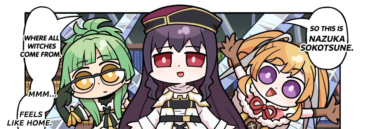 madoka_exedraEN's tweet photo. 📢 "Magia Et Cetera" Comic Update! 📢

"Magia Et Cetera" Episode 105 is up on our official site!✨
https://t.co/ZzMrRyTCXD

* This episode is best enjoyed after you've seen Walpurgisnacht Rising!

#PuellaMagiMadokaMagica #madoka_exedra https://t.co/oEyB8YnlBh
