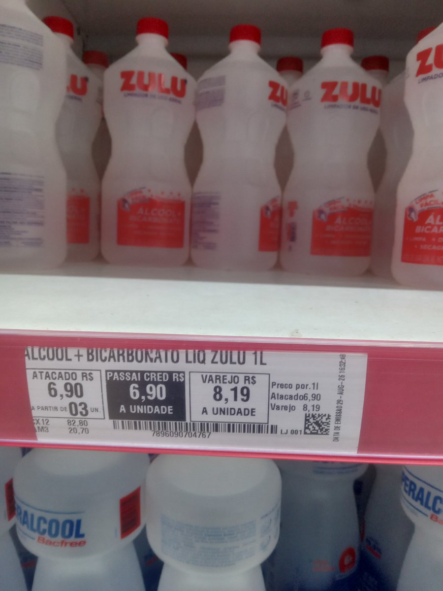 minhainflacao's tweet photo. 99,82% de aumento no Álcool Zulu.

2023-2026

que coisa não ? https://t.co/Y1hWcOeqOF