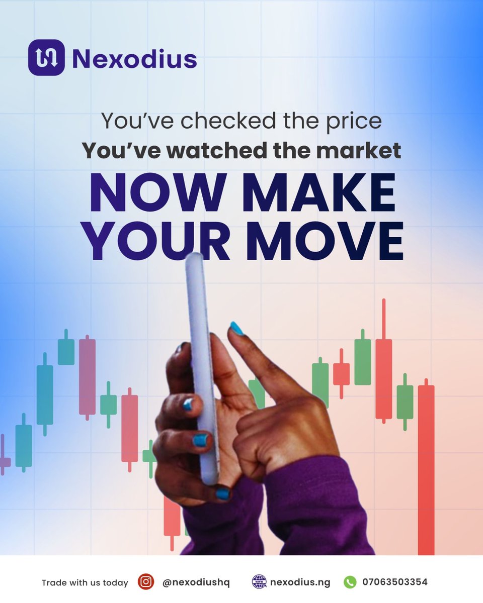 nexodiusapp's tweet photo. Trade crypto on Nexodius, right from your phone. 
Download Nexodius and make your move.  

#nexodius #cryptonigeria #cryptotrading #usdt #fintechnigeria https://t.co/Um89TE1CZP