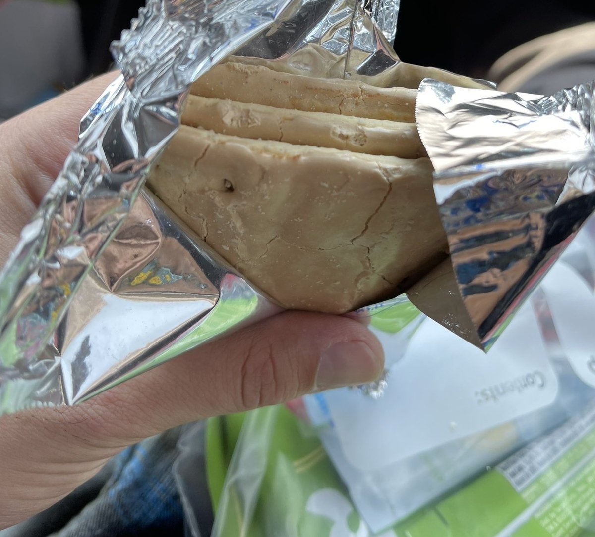 EthanNYcheese's tweet photo. this is not a drill I have opened a triple  stack brown sugar CINNAMON POP TART https://t.co/2YYblSDLM2