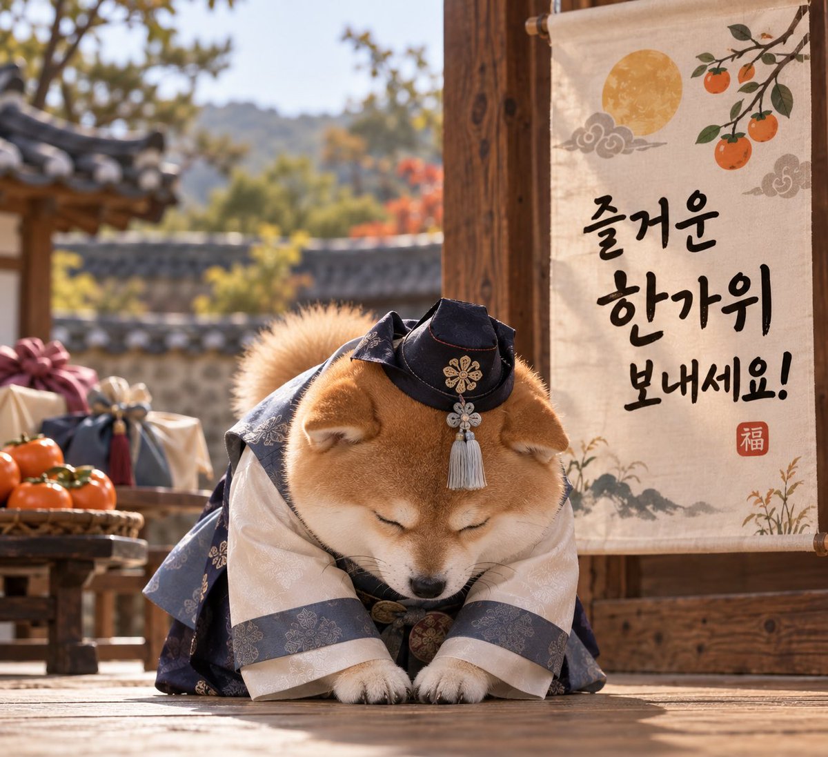 Iamw00ng's tweet photo. 다들 즐거운 추석 보내시바! https://t.co/1BI10SkRzD