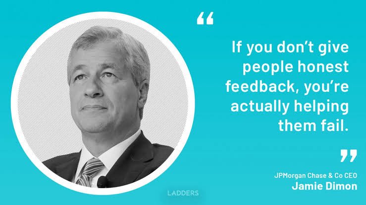 GholapSagar's tweet photo. If you don't give people honest feedback, you're actually helping them fail.

- Jamie Dimon

#AnujSinghal #ThoughtOfTheDay #Jamie Dimon #QuoteOfTheDay https://t.co/B47gogpdnr