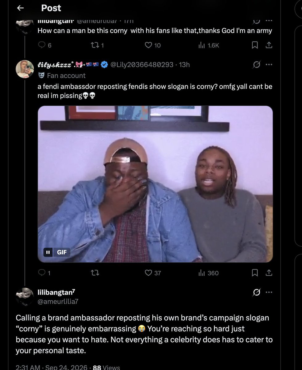HateCrave's tweet photo. BTS PR bot got it's AI prompts wrong.

Entered the conversation with a different topic and started switching sides as the argument went on. https://t.co/0r265FNWSE