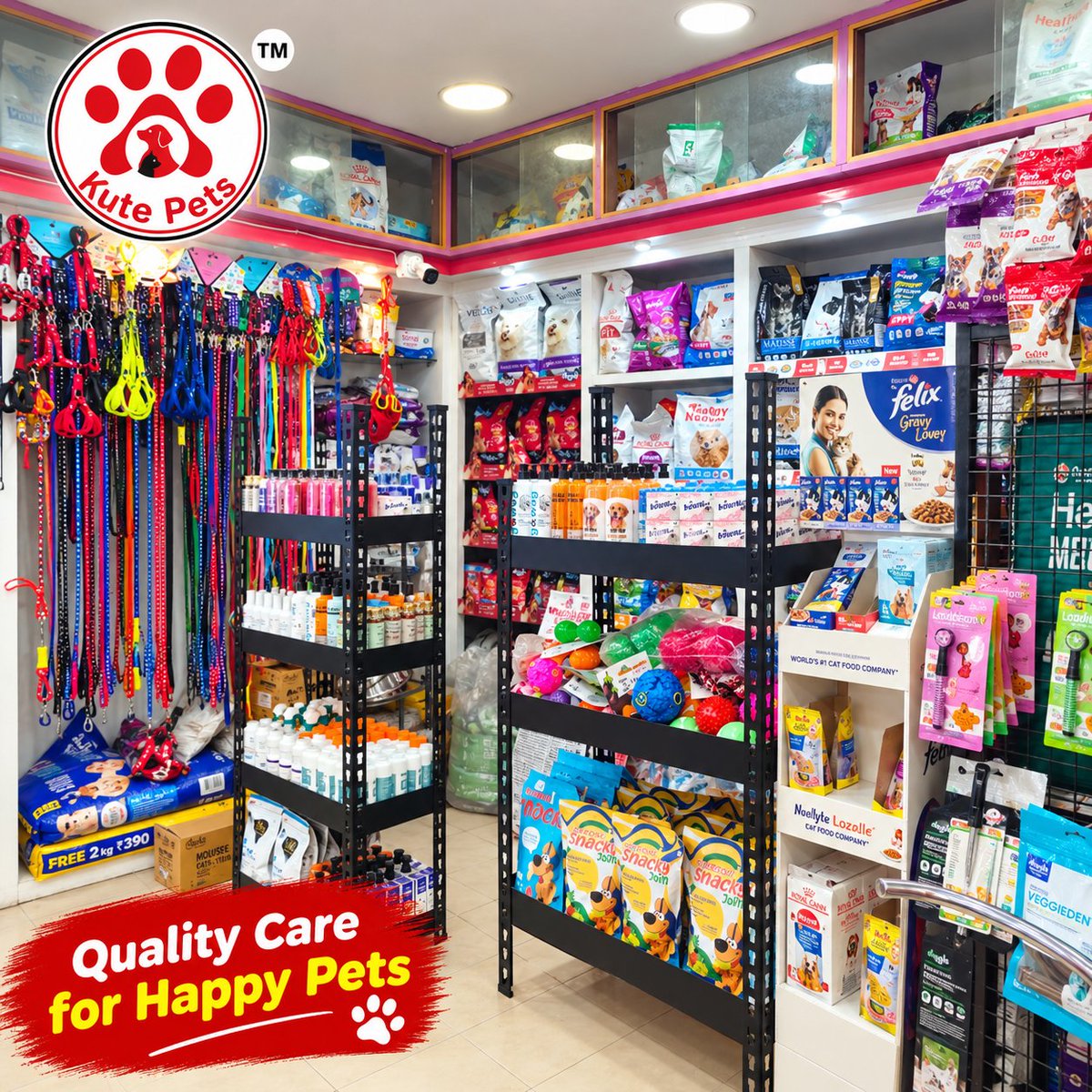 kutepetsassam's tweet photo. 🐾 Everything your pet needs under one roof!
Premium pet food, treats, accessories, grooming products, healthcare essentials and more. 🐶🐱
📍 Visit Kute Pets
📦 Home Delivery Available
🌐 https://t.co/yfesNlIFRK⁠�
#KutePets #PetStore #PetCare #DogFood #CatFood #PetAccessories https://t.co/aXALsRFvxP