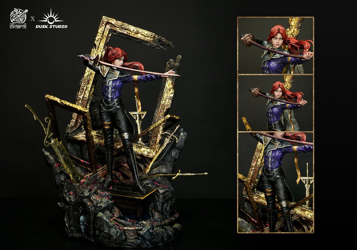 bardstudio_news's tweet photo. Alicia from the painting, sister of Verso of Expedition 33, is now available for pre-order.

Development Team: Bard Studio × Dusk Studio

In the game, the Dessendre Family possesses extraordinary power to create painted realms. Verso and his sister Alicia, who live within the painting, are characters brought into existence inside this painted world. The character of their father draws inspiration from Pierre-Auguste Renoir, the 19th-century Impressionist painter. For this statue — especially the head sculpt paintwork — we adopted an Impressionist painting style, rather than a direct recreation of the game’s 3D renders. Richly layered colours and shifting interplay of light and shadow are used to highlight our theme, Alicia Within the Painting. The entire statue embodies L'impressionnisme.

Configurations

• Standard Edition: Scarred Alicia head sculpt (with movable eyes) + main figure + base

• Deluxe Edition: Scarred Alicia head sculpt (with movable eyes) + pre-scar Alicia head sculpt (Maelle head sculpt, with movable eyes) + Alicia’s outfit figure + Expedition uniform figure + diorama base + simple base

Dimensions

Length: 50 cm | Depth: 41 cm | Height: 63 cm.

#clairobscurexpedition33 #expedition33
