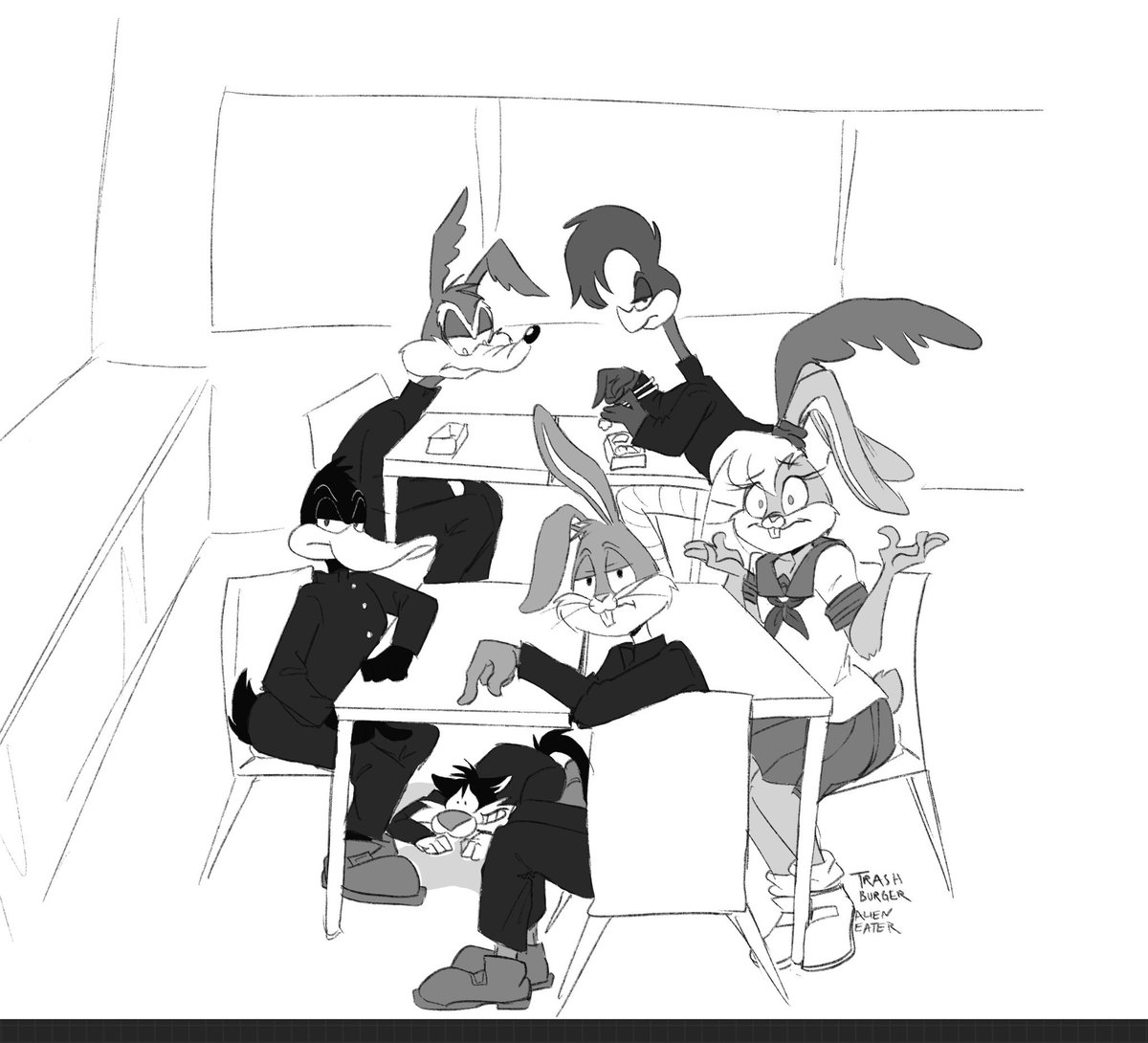 Kissukidied's tweet photo. (2/2)
I think Roadrunner was happy to get rid of him
#wilerunner #wileroad #pitusylvester #sylvesterlepew? https://t.co/5g3h3ug7Cu