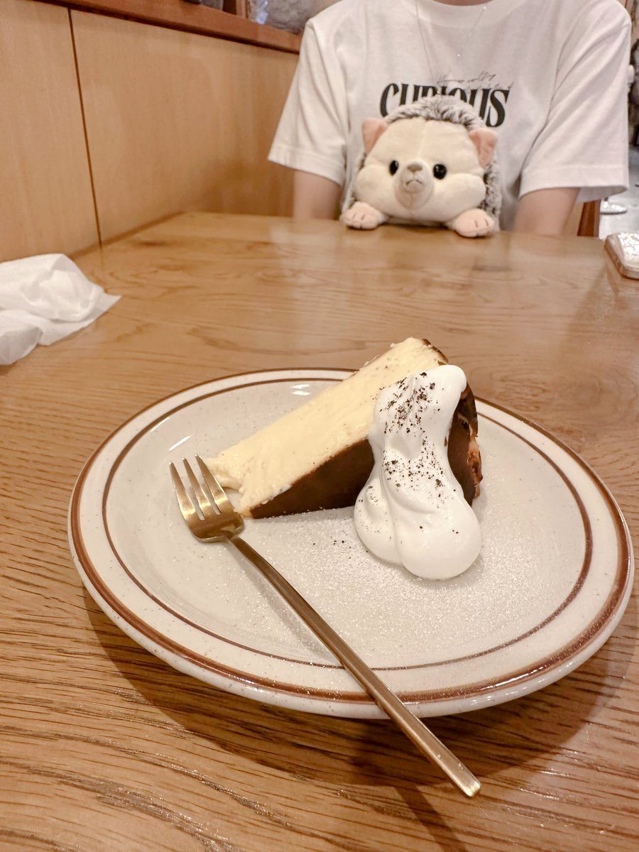 A_suke24's tweet photo. 狙われたチーズケーキ👀🧀
🌵のティラミスにも興味津々なリッチョ!
#ぼくはハリネズミ https://t.co/xDGqTvDRr4
