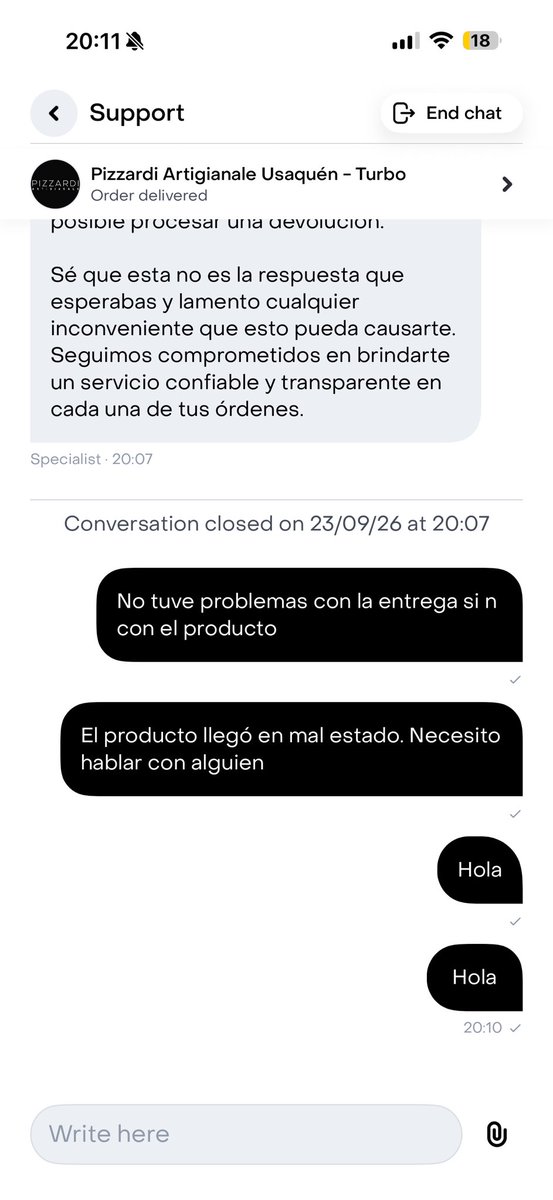 MarianaCast's tweet photo. Respuesta de soporte 🫠 https://t.co/jYALv2G6LY
