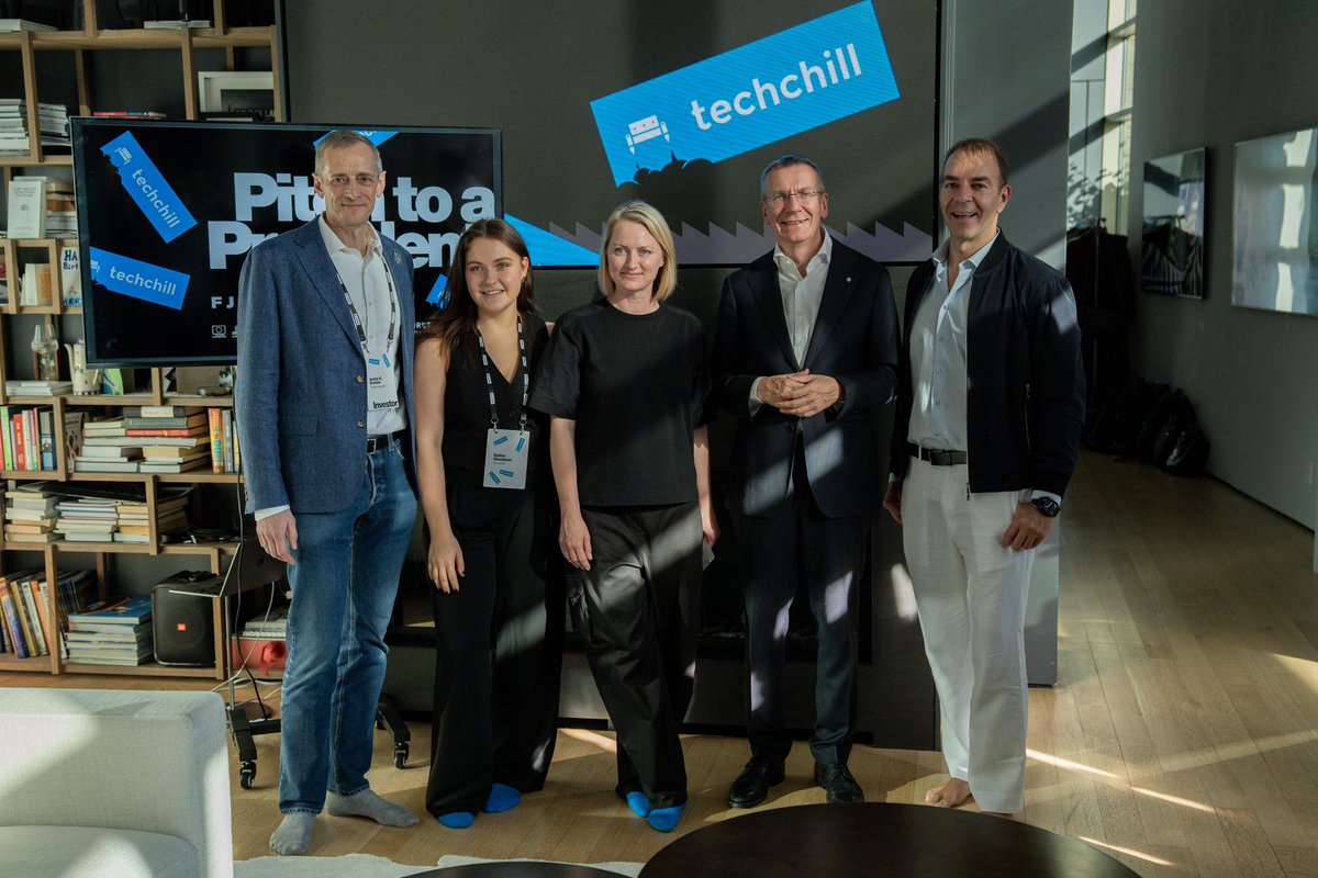 edgarsrinkevics's tweet photo. It was great to take part in the pitch by Latvian startups to investors in New York. Great ideas and business proposals. Many thanks to @fabricegrinda for hosting and to @akberzins, and the team for making this happen. https://t.co/z4fnAxi82z
