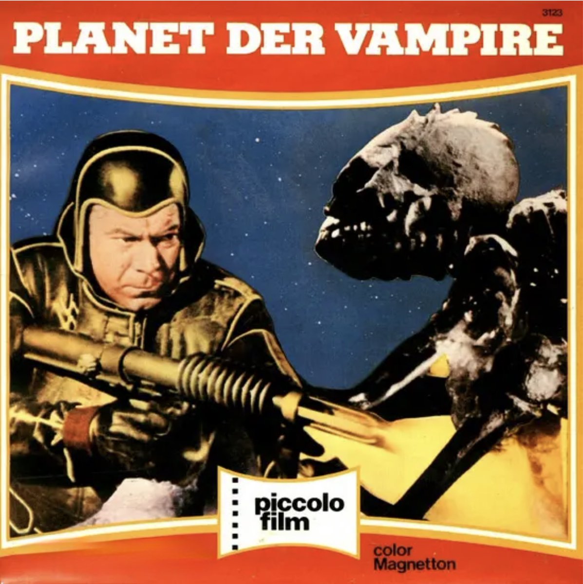 analgesicsleep's tweet photo. Posters for “Planet of the Vampires” AKA “Demon Planet” AKA “Terror in Space” AKA “The Haunted Planet” AKA “The Outlawed Planet” AKA “Terrore Nello Spazio” (1965) from Italy, Spain, Germany and The USA
#MadWed #PlanetOfTheVampires #TerroreNelloSpazio #horror #scifi https://t.co/IbvkWwTnKj