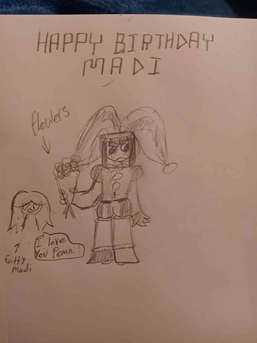 pomnipilled's tweet photo. my irl drew this for my birthday https://t.co/N0Lj95O3DG