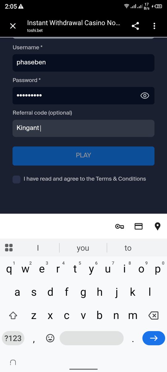 phaseben's tweet photo. @KingAnt I have successfully register an account using "kingant"
Please bless me 🙏🙏🙏 https://t.co/2o045ovq5n