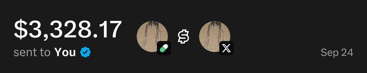 UsePaid's tweet photo. @parafactual $3,328.17 has been sent to you through X Money from @UsePaid trading fees https://t.co/lsVZ7ORmAf