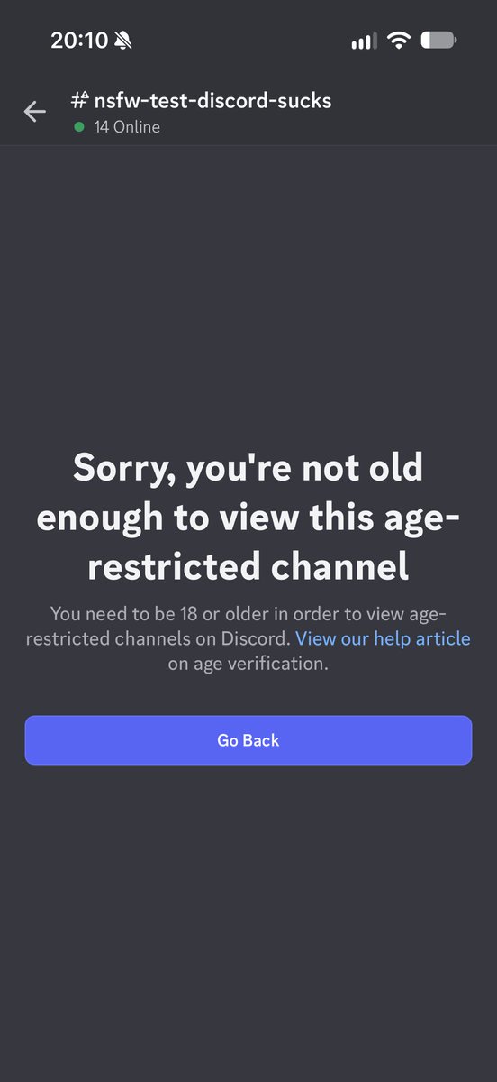eddtomtord's tweet photo. FUCK DISCORD AND ITS SHIT ASS “””AGE VERIFICATION””” UPDATE https://t.co/mSIF1LDgJH